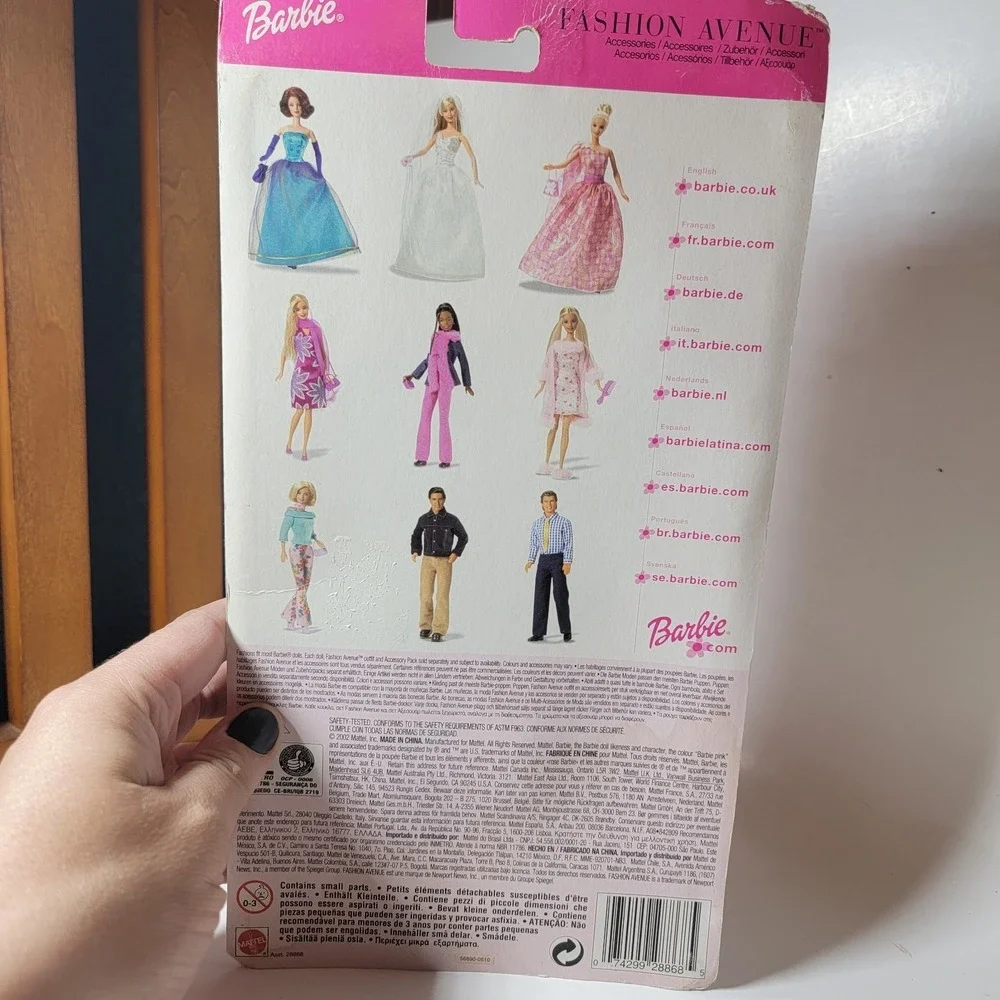 Barbie Fashion Avenue‎ Accessory Packs 2002 NEW, NRFB Shoes Purses
